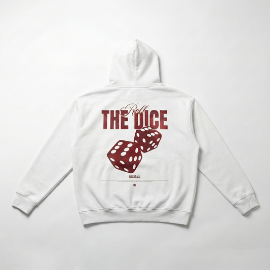 Roll the Dice, Oversize Fleeced Hoodie